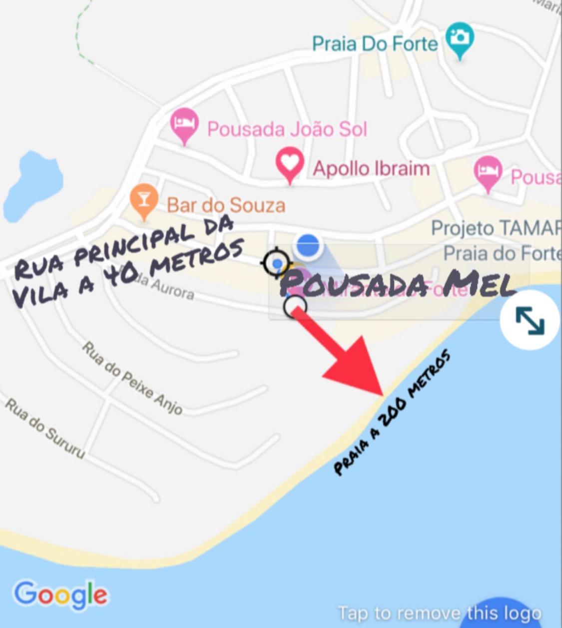 Pousada Mel Praia do Forte Exterior photo